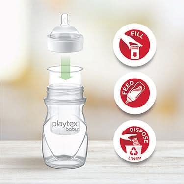 Playtex Baby 8oz Nurser Disposable Drop-Ins Liners 50 Count
