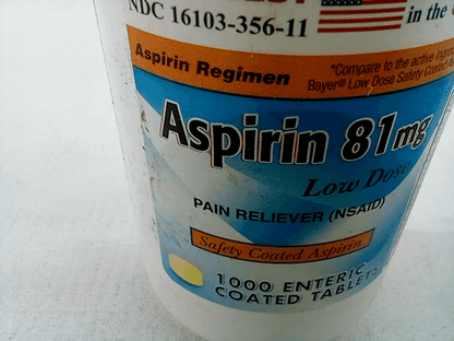 ASPIRIN LOW DOSE 81 MG CHW TAB 1000
