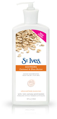 St Ives Body Lotion 20.28oz Oatmeal & Shea Butter