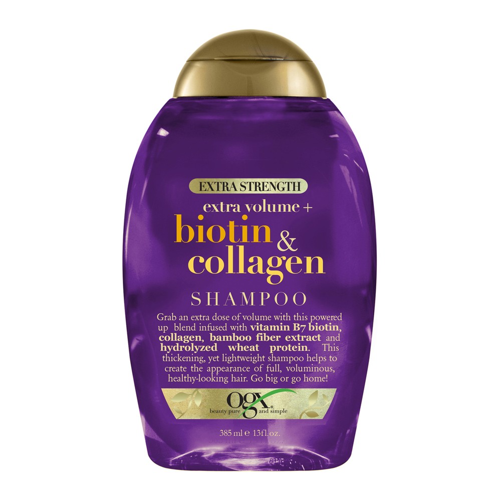 Ogx Shampoo Biotin & Collagen Extra Strength 13oz