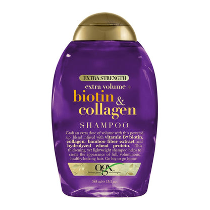 Ogx Shampoo Biotin & Collagen Extra Strength 13oz