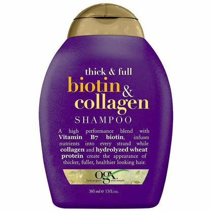 OGX BIOTIN/COLLAG SHAMPOO  13OZ