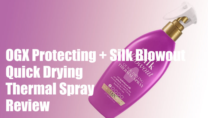 Ogx Silk Blowout Thermal Spray 6oz Pump