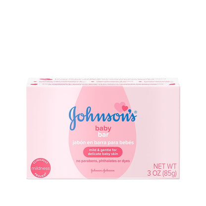 Johnsons Baby Bar Soap Boxed 3oz