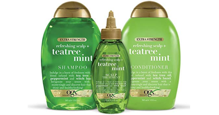 Ogx Tea Tree Mint Scalp Treatment Extra-Strength 4oz
