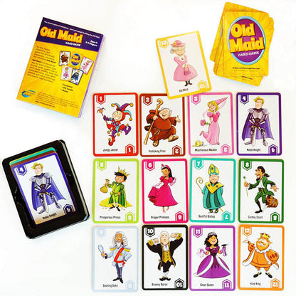 Cartamundi 2-In-1 Card Game - Old Maid and Memory
