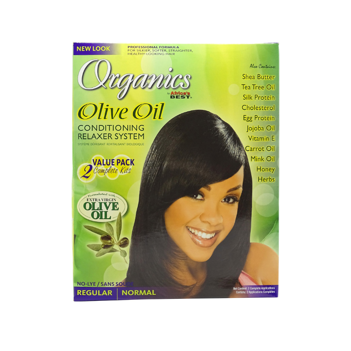 Africas Best Orig Olive Oil Relaxer Reg Value Pack