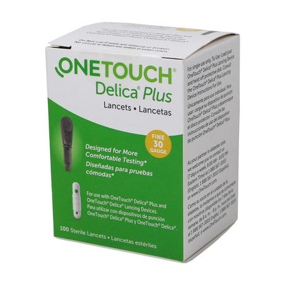 ONETOUCH DELICA PLUS LANCET 33G 100CT