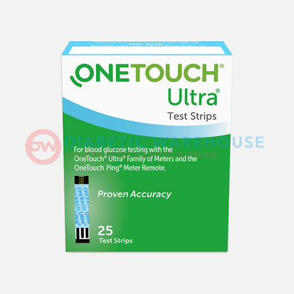 ONETOUCH ULTRA BLUE TEST STRIP 25CT