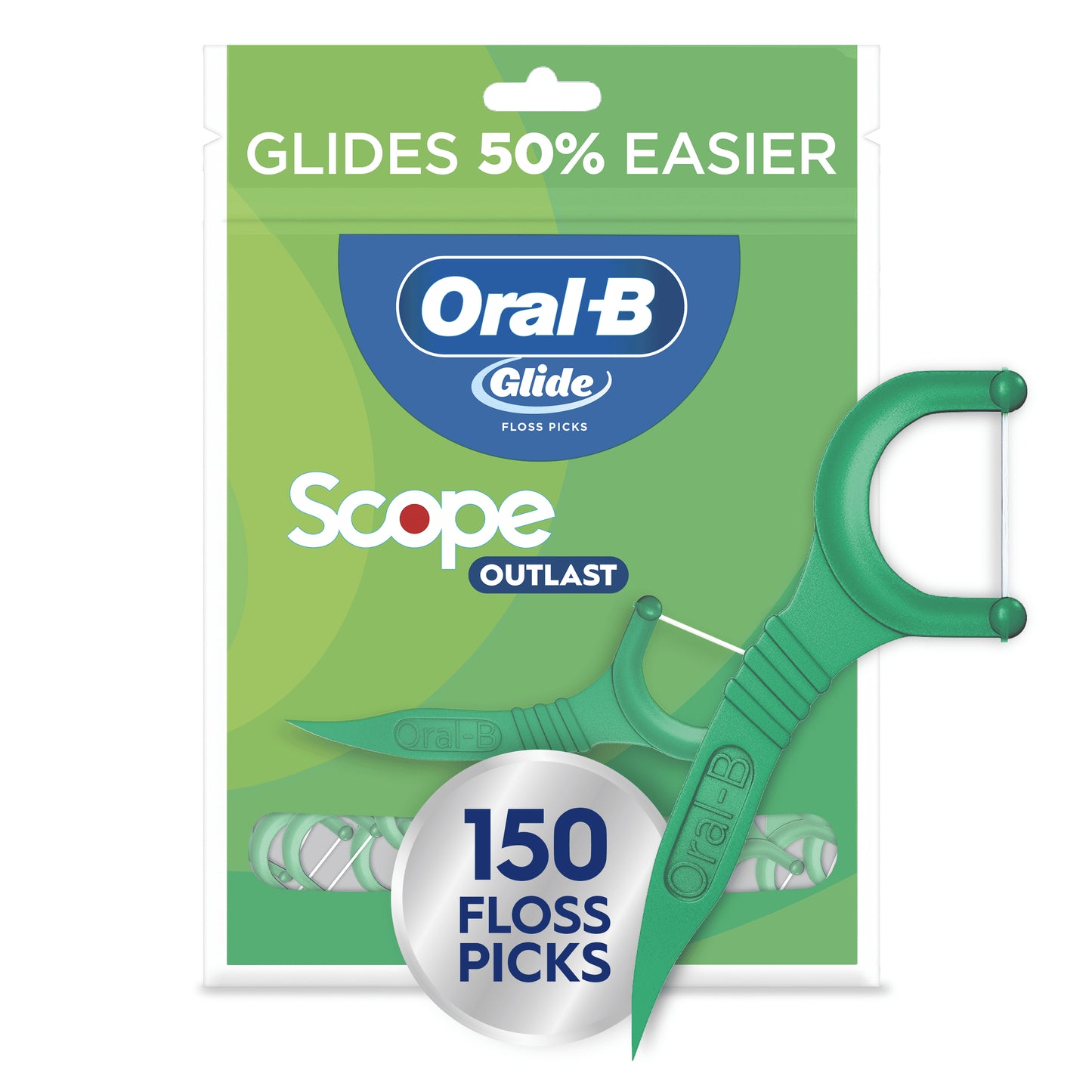 ORAL B GLIDE FLOSS PICK MNT TEA TRE 75CT