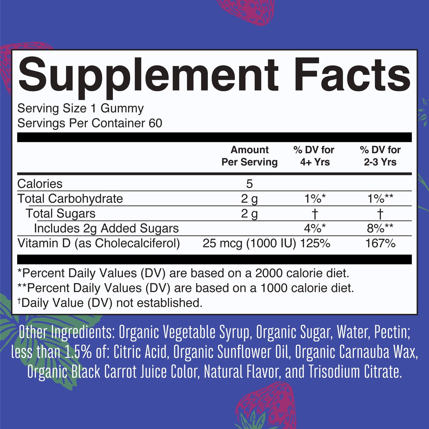 MARY RUTH'S SUPP,VITAMIN D3 GUMMIES