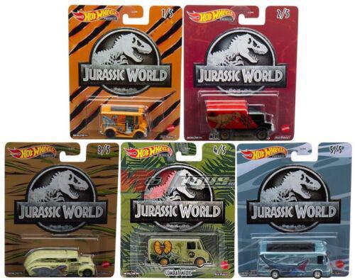 HOT WHEELS JURASSIC WORLD AST