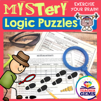 MYSTERY MIND LOGIC TIN ASSORT