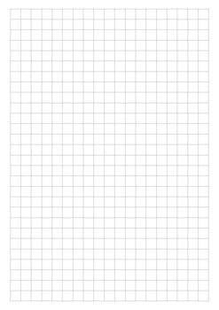 Tops Graph Pads 8-1/2" x 11", Glue Top, Graph Rule (10 x 10), 50 Sheets