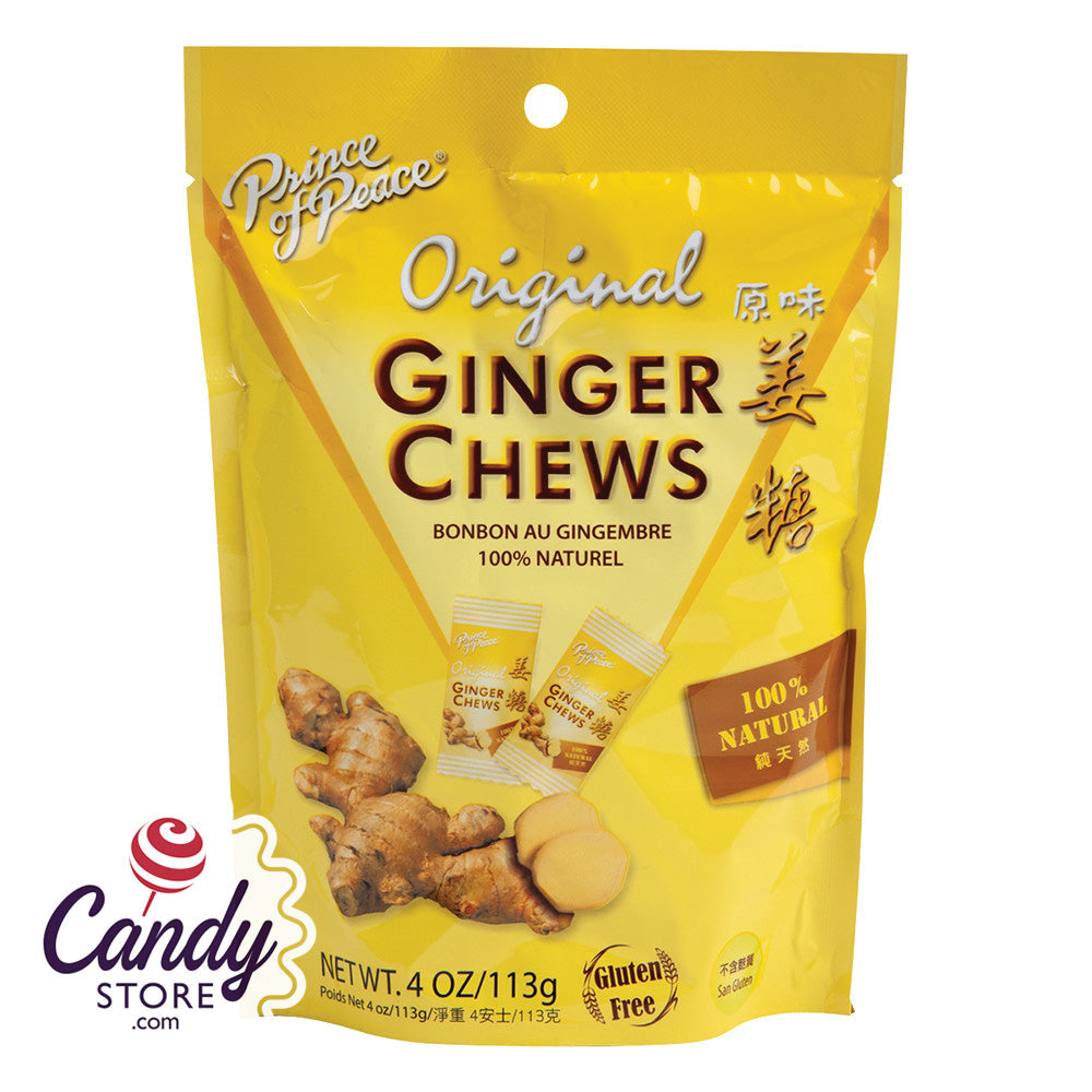 PRINCE OF PEACE GINGER CHEWS,PINEAP CNUT