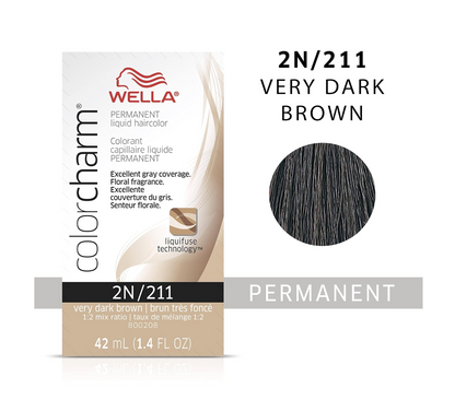 Wella Color Charm Liquid 2N/0211 Very Dark Brown