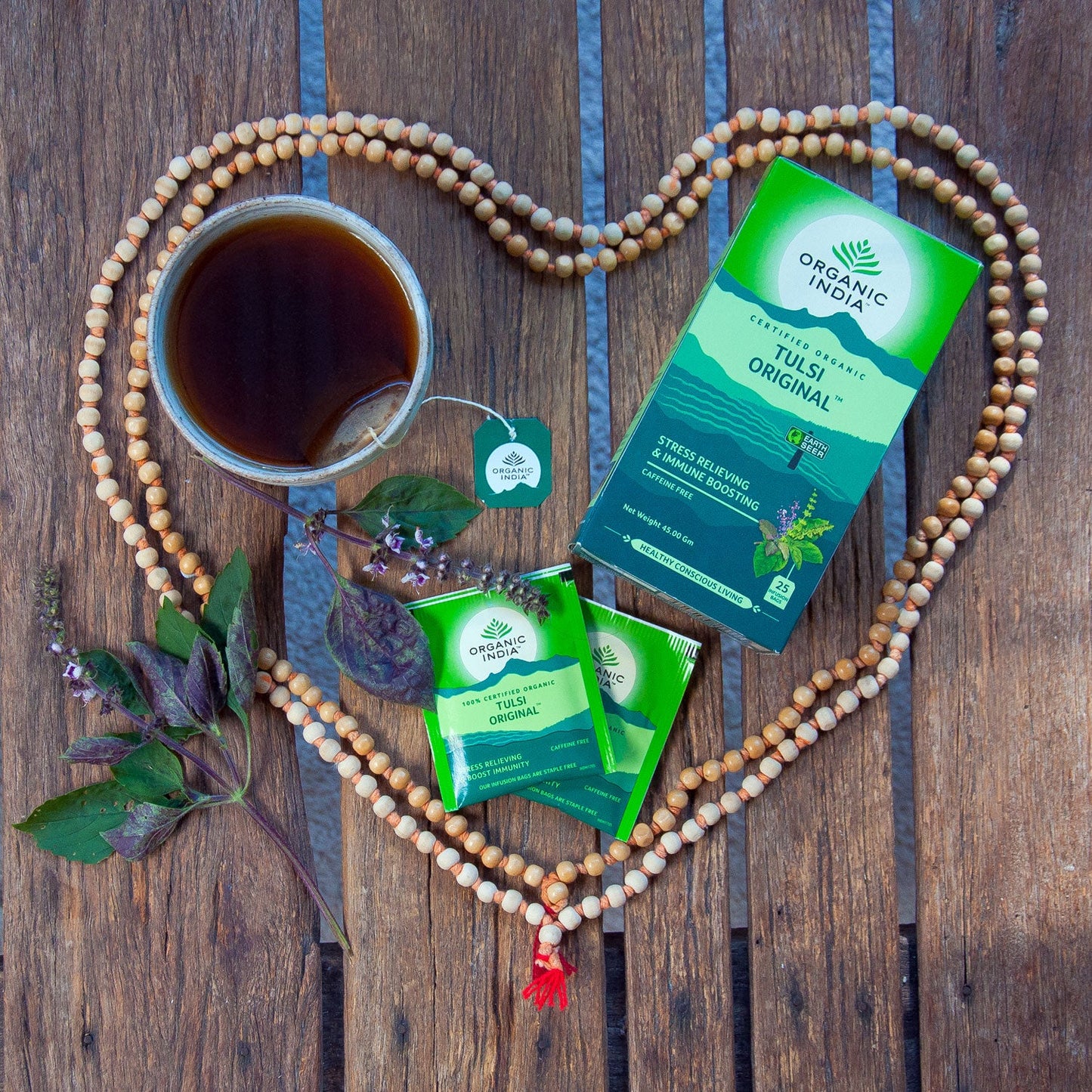 ORGANIC INDIA TULSI TEA,OG2,ORIGINAL