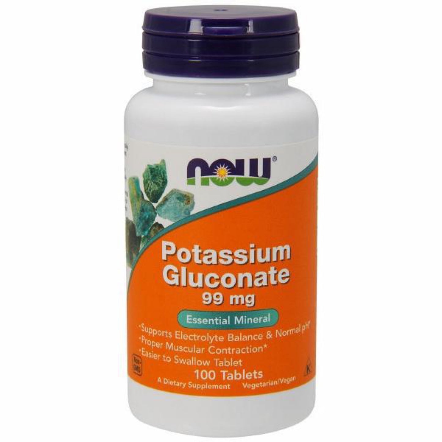 POTASSIUM GLUCONATE TB 99MG 100