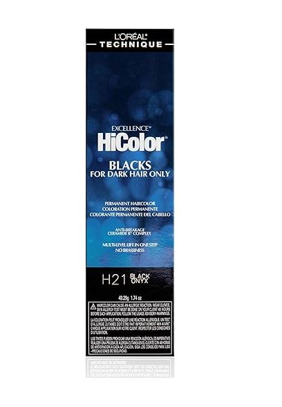 Loreal Excel Hicolor H21 Tube Black Onyx 1.74oz