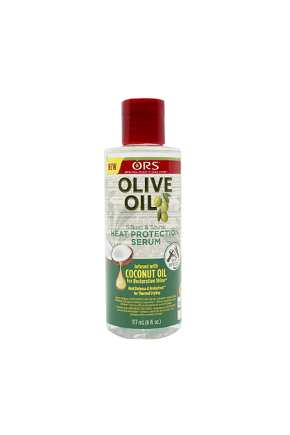 Ors Olive Oil Serum Silken & Shine Heat Protection 6oz