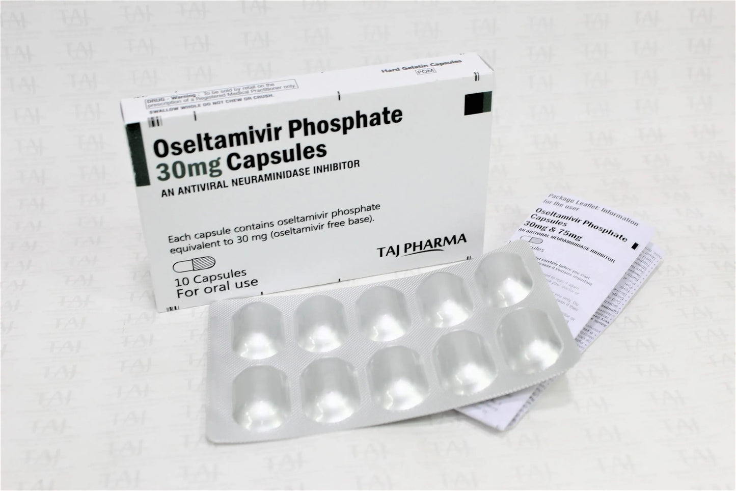 OSELTAMIVIR PHOS CP 30MG 10 BPK