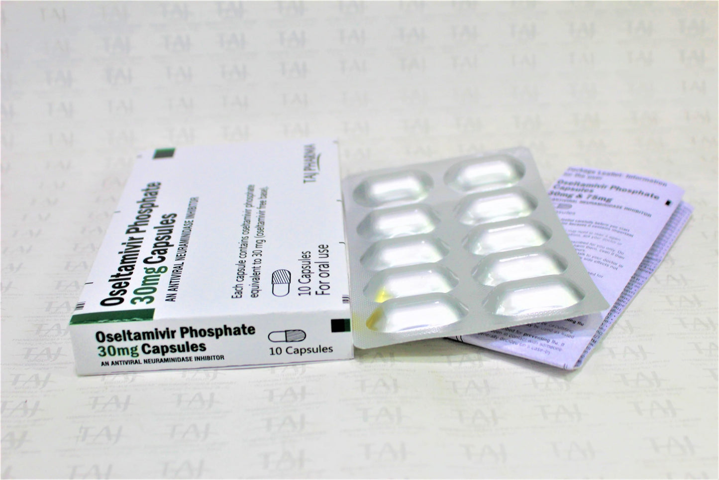 OSELTAMIVIR PHOS CP 30MG 10 BPK