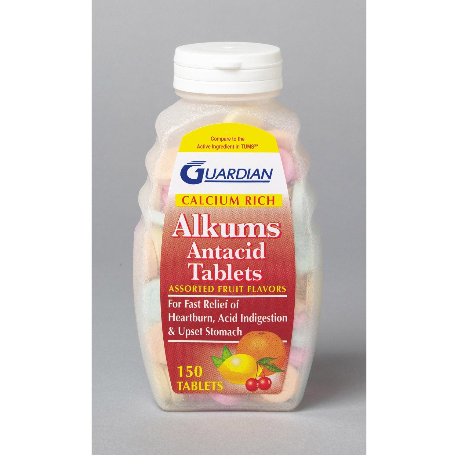 CALCIUM ANTACID MIX FRT CHW 150