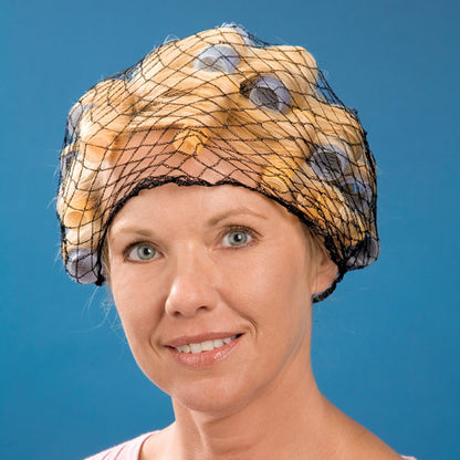 CALYPSO HAIR NETS  3PACK BLACK