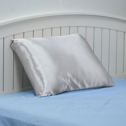 ADAMA SATIN PILLOWCASE WHITE