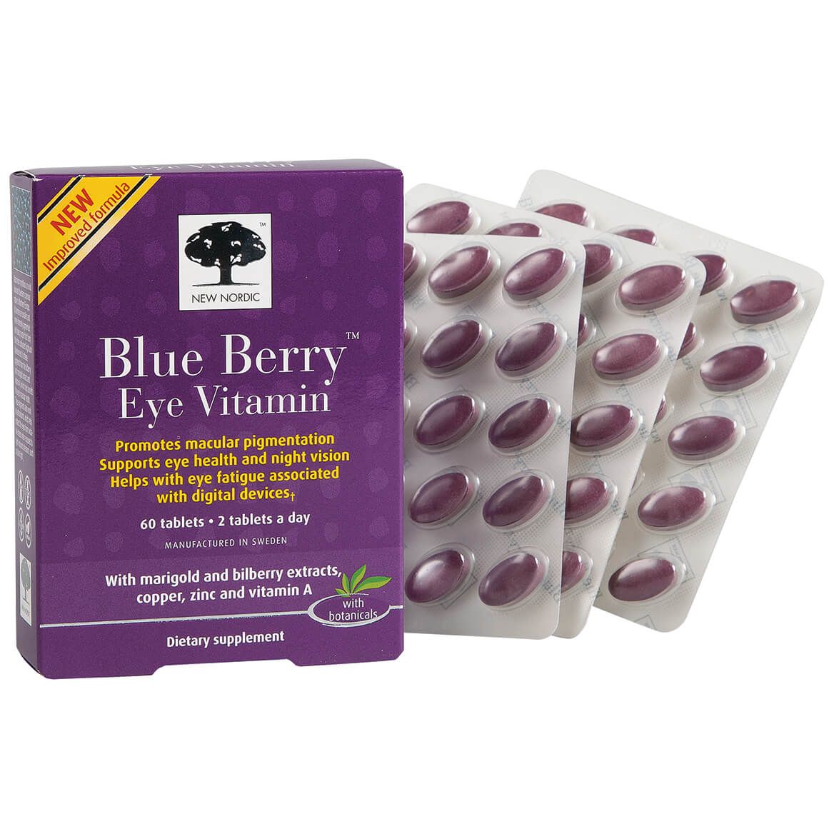 NEW NORDIC BLUE BERRY EYE VITAMIN