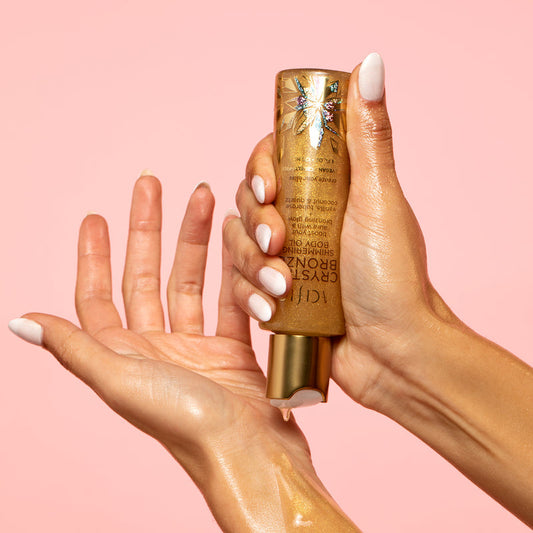BODY OIL,SHIMMER BRONZE