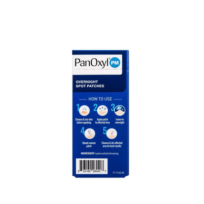 PANOXYL PM OVERNITE SPOT PATCHES 40CT
