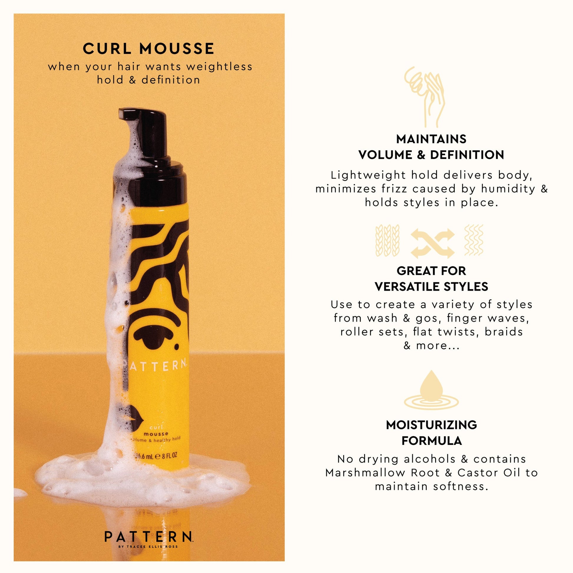 STLO CURL MOUSSE            5OZ