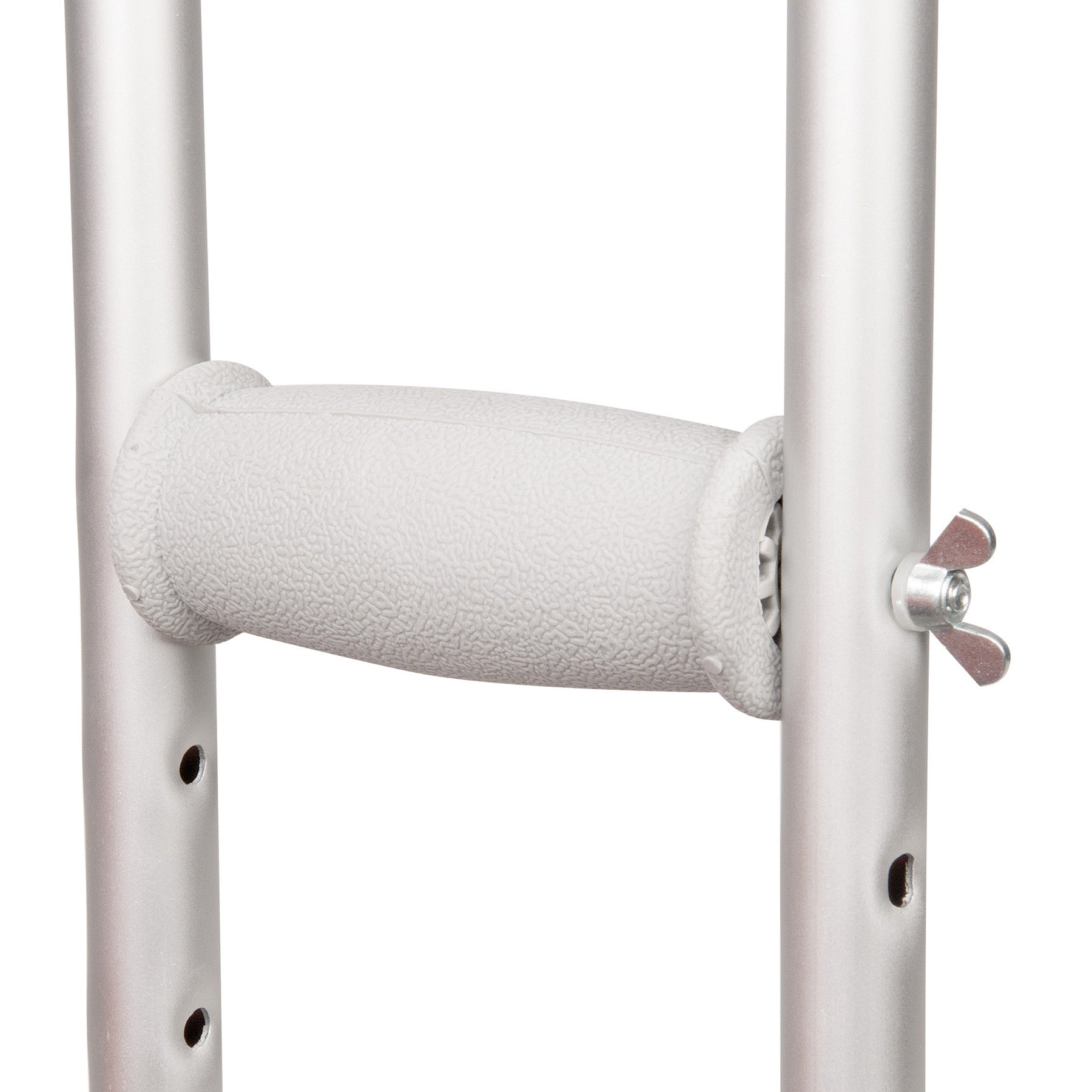 CRUTCH HAND GRIPS EQ 2 SPLIT GRAY