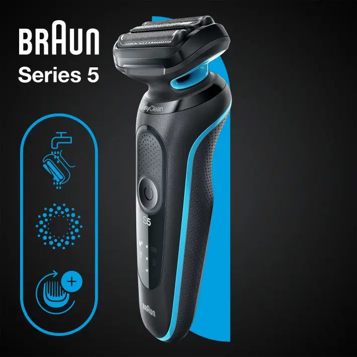 Braun Shaver Series 5 #5020S Clean And Close Wet & Dry