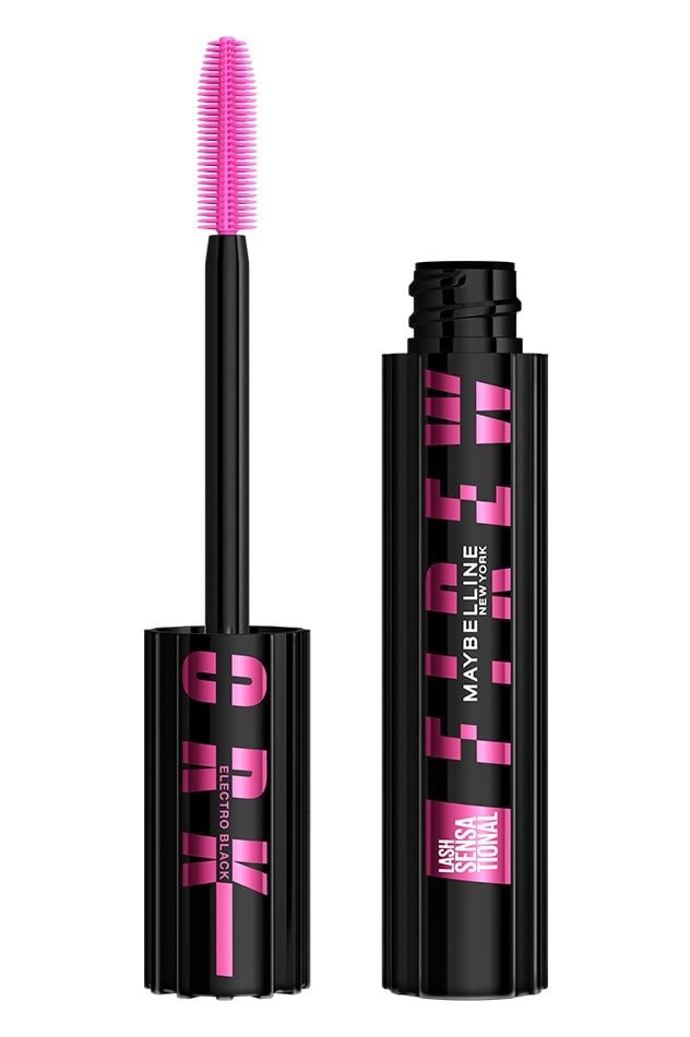 MAYBELLINE New York Lash Sensational Firework Washable Lash Flaring Mascara, 800 Electro Black, 0.33 oz