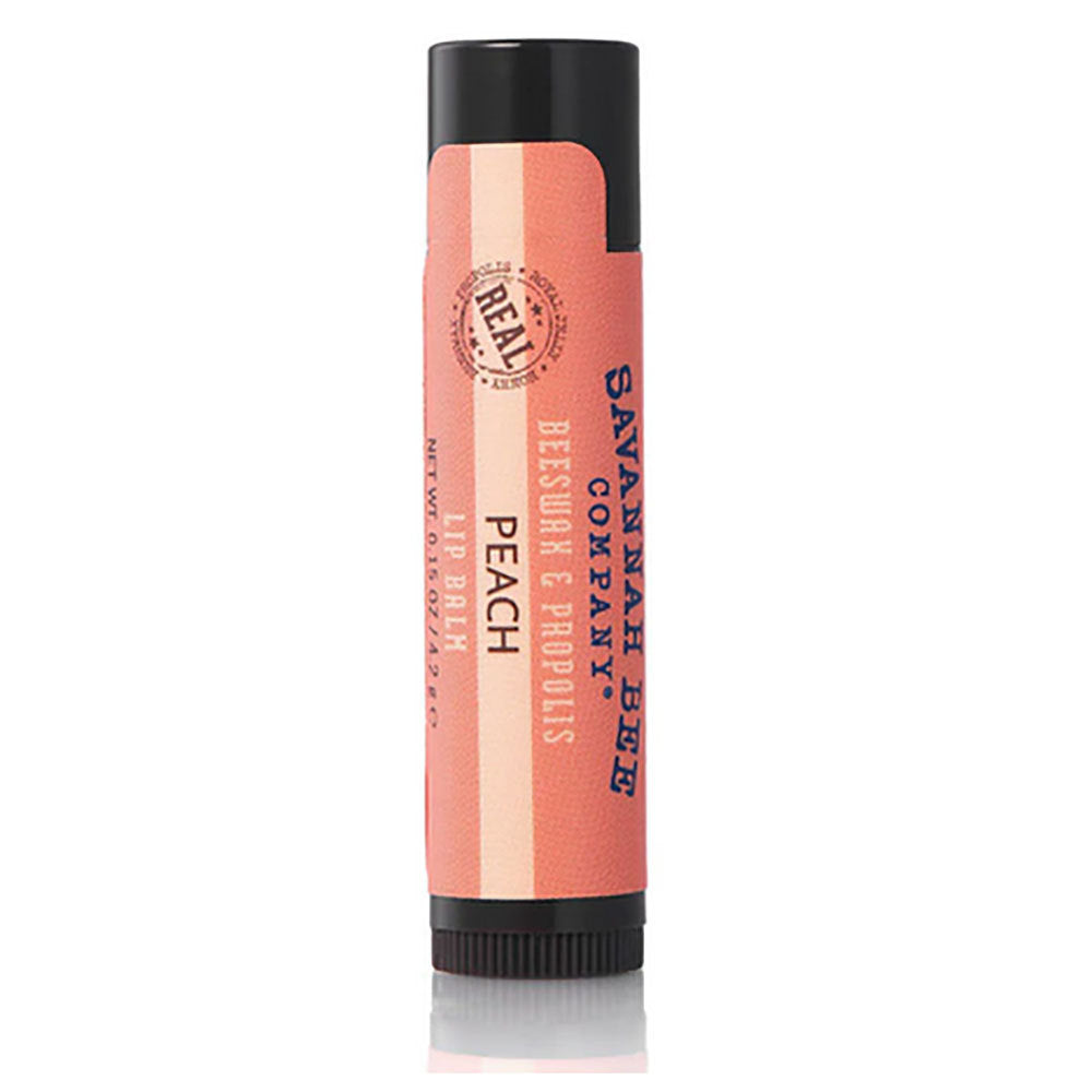 Organic Lip Balm; Georgia Peach