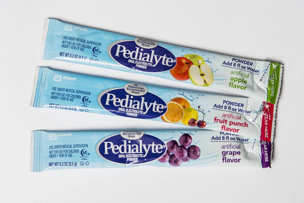 PEDIALYTE POWDER STICK ASSORTED 8X8CT