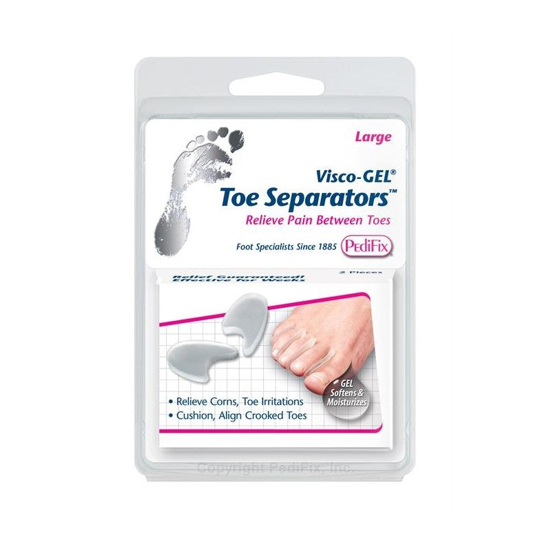 PEDIFIX TOE SEPARATORS 3 LAYER L 6CT DS