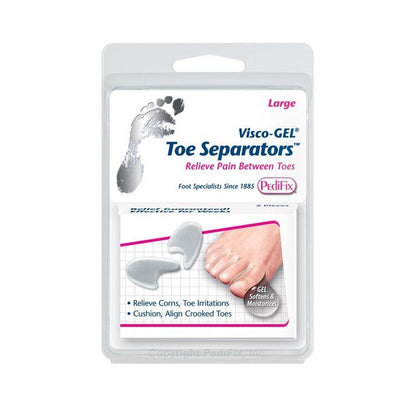 PEDIFIX TOE SEPARATORS 3 LAYER L 6CT DS