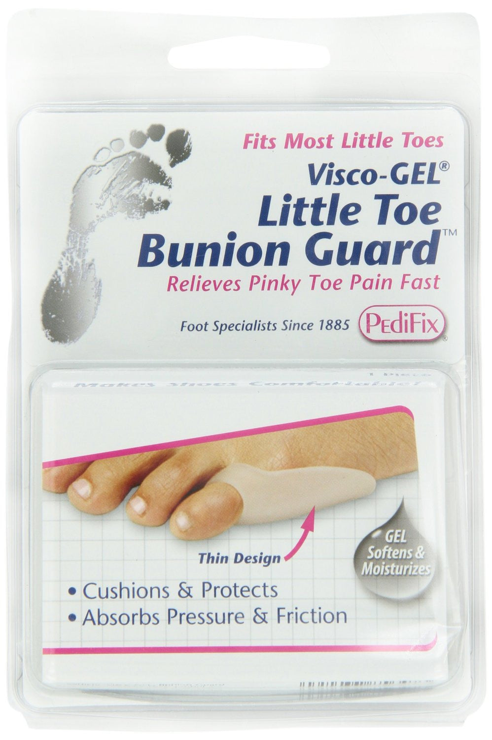 PEDIFIX BUNION GUARD LITTLE TOE VISCO DS