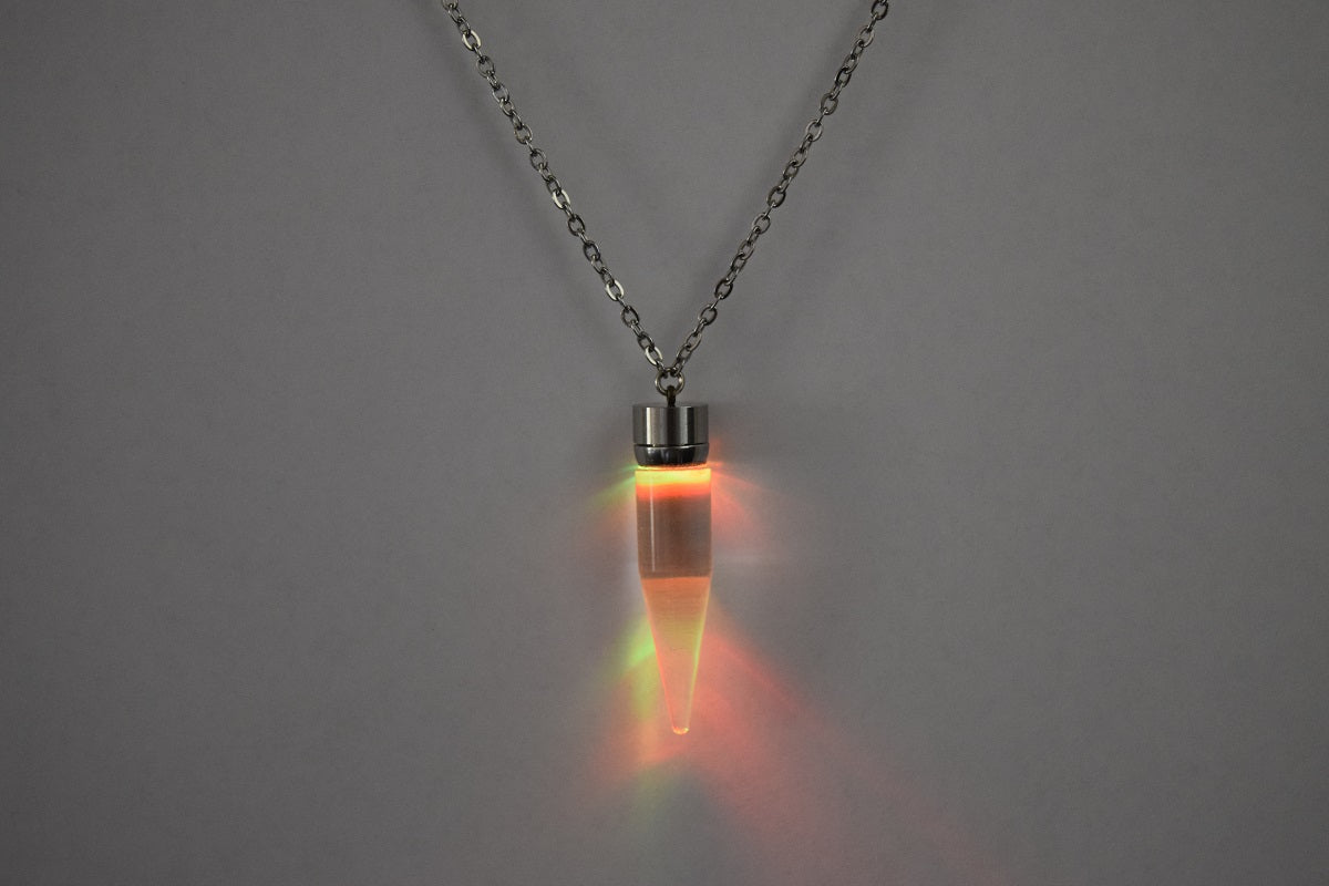 GLOW NECKLACE PINK 20"