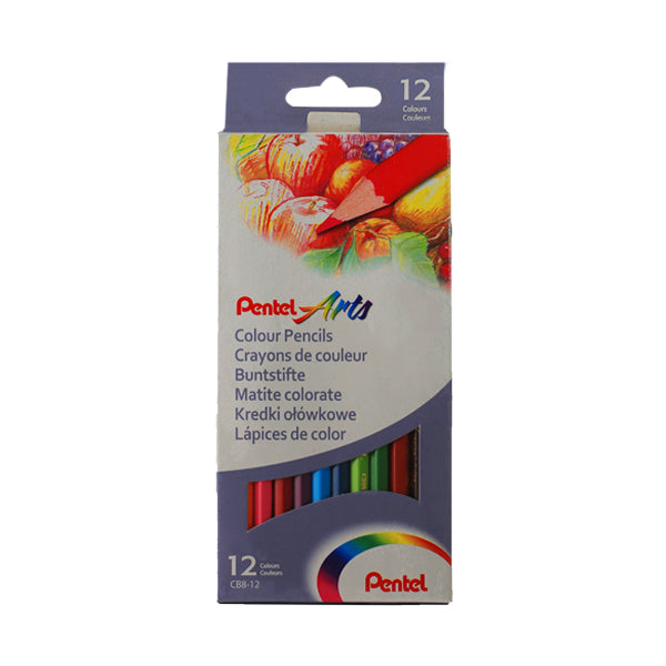 12CT PENTEL ARTS COLOR PENCILS