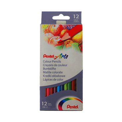 12CT PENTEL ARTS COLOR PENCILS