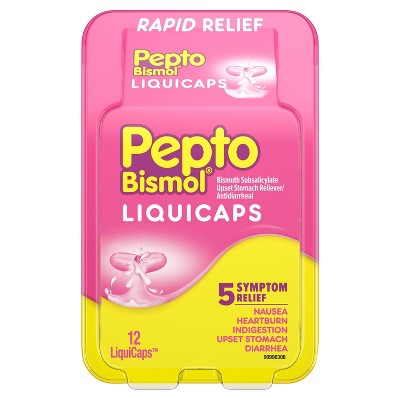 PEPTO BISMOL CHEWTAB ORIGINAL 12CT