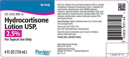 HYDROCORTISONE LT 2.5% 118ML