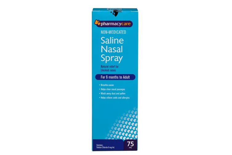 SALINE NASAL SPRAY 0.65% 45ML PERRIGO