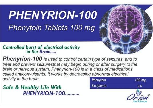PHENYTOIN CW 50MG 100