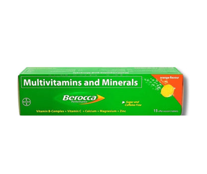 BEROCCA ORANGE EFF TAB 10CT