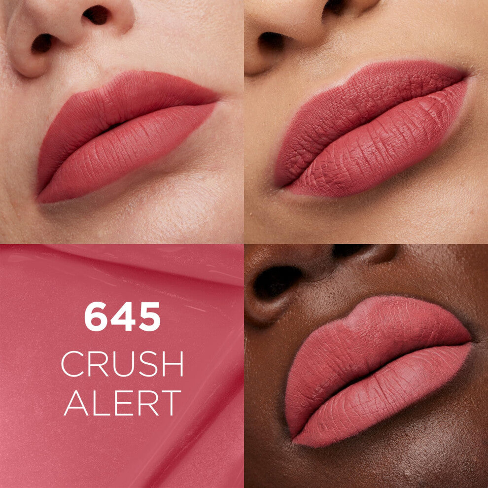 L'ORÉAL PARIS Infallible Matte Resistance Liquid Lipstick, 645 Crush Alert, 0.16 fl oz